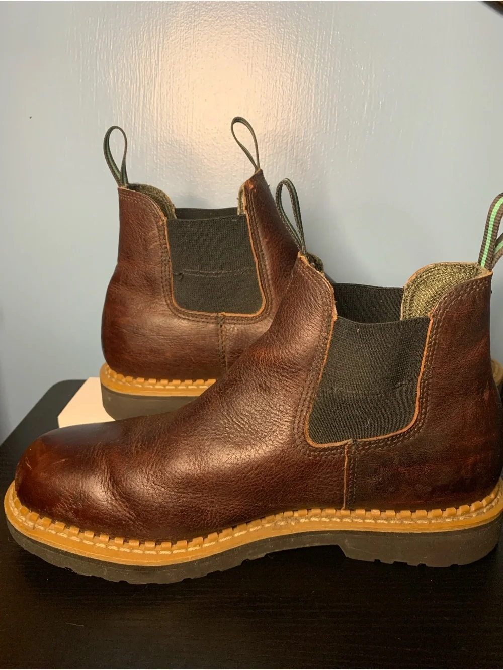 Georgia Men’s Waterproof Romeo casual Brown Leather Boot